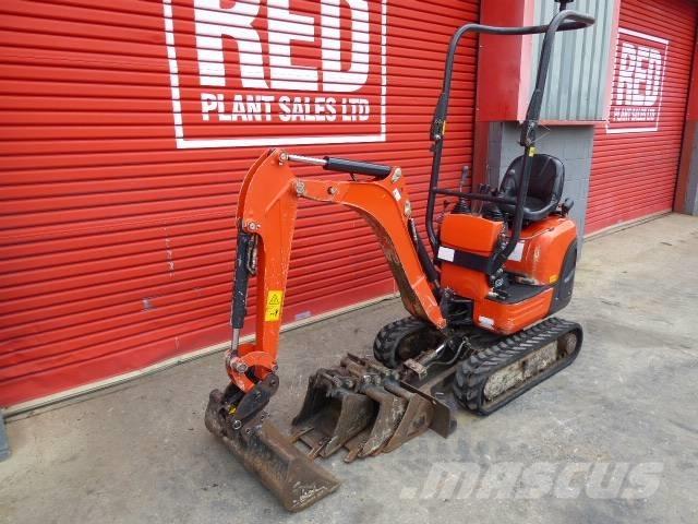 Kubota K 008-3 Mini rýpadlá < 7t