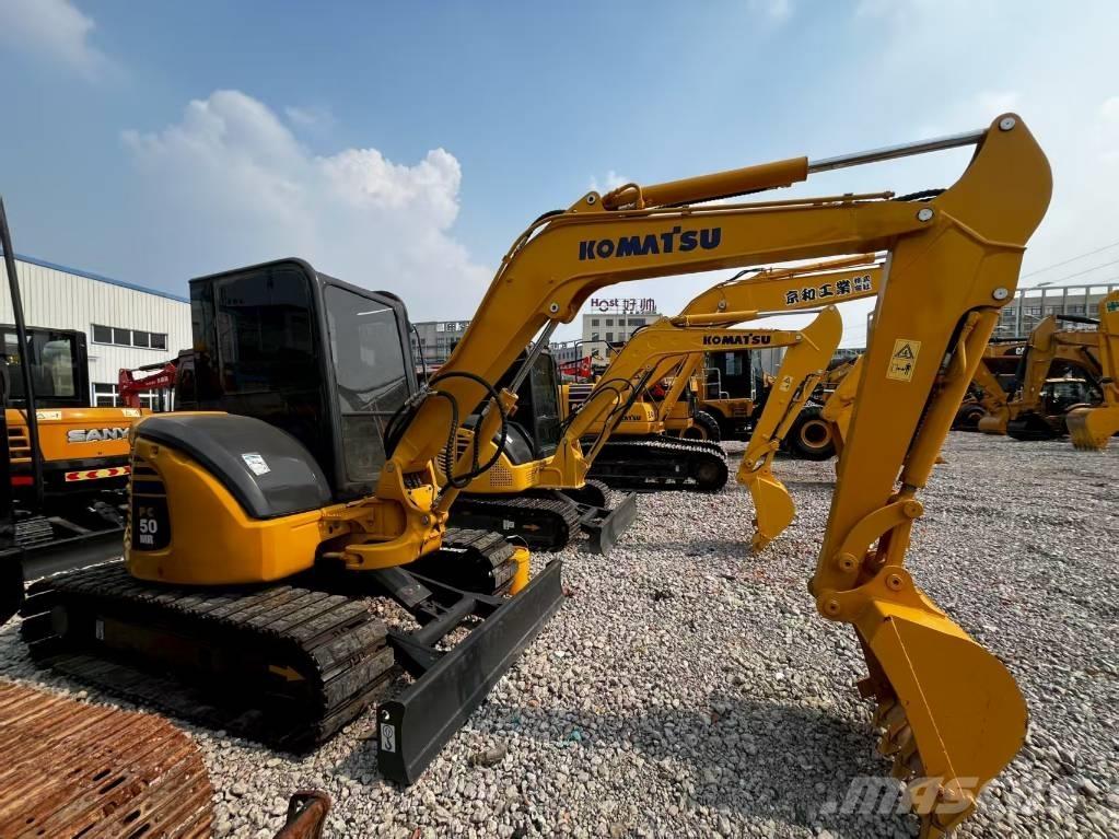 Komatsu PC 50 MR Mini rýpadlá < 7t