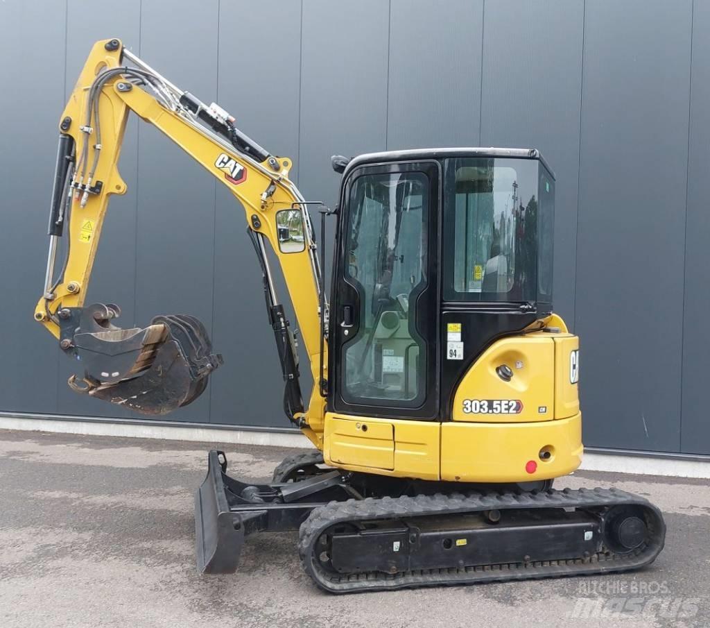 CAT 303.5E2CR Mini rýpadlá < 7t