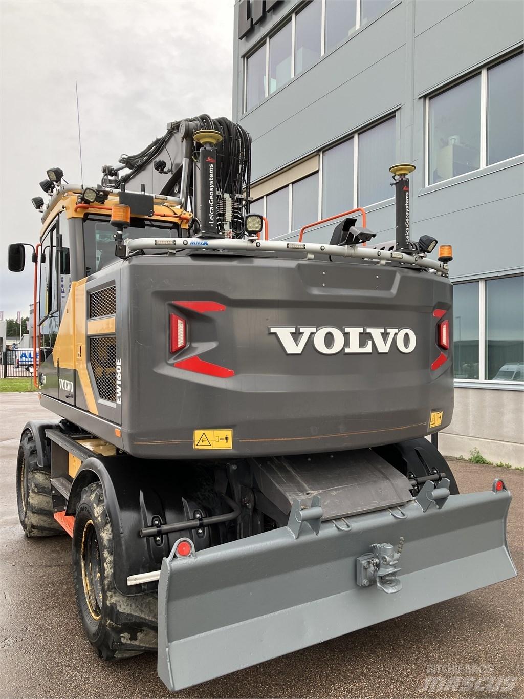 Volvo EW 160 E Kolesové rýpadlá