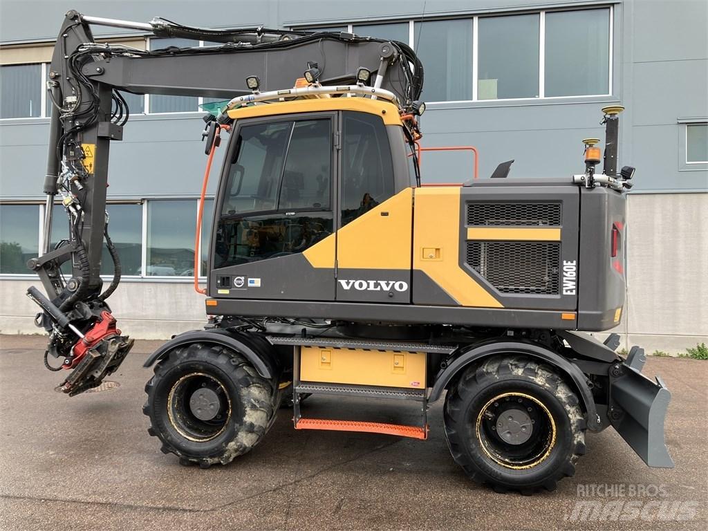 Volvo EW 160 E Kolesové rýpadlá
