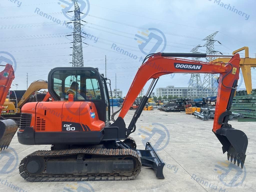 Doosan DX 60 Mini rýpadlá < 7t