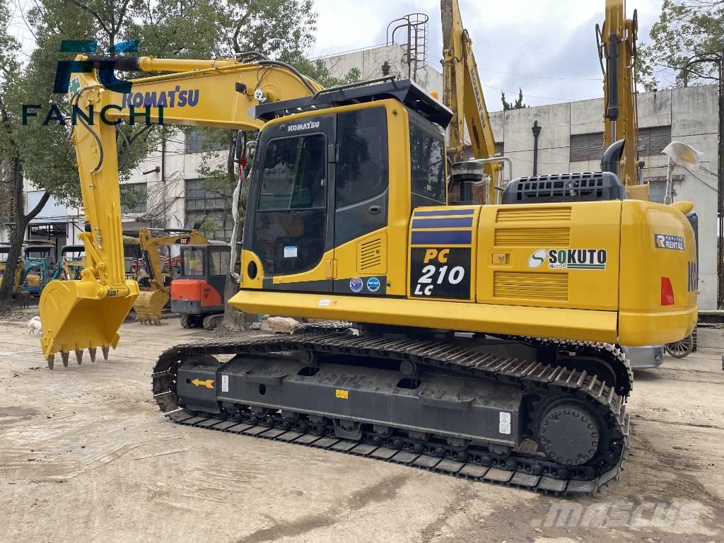 Komatsu PC210 Pásové rýpadlá