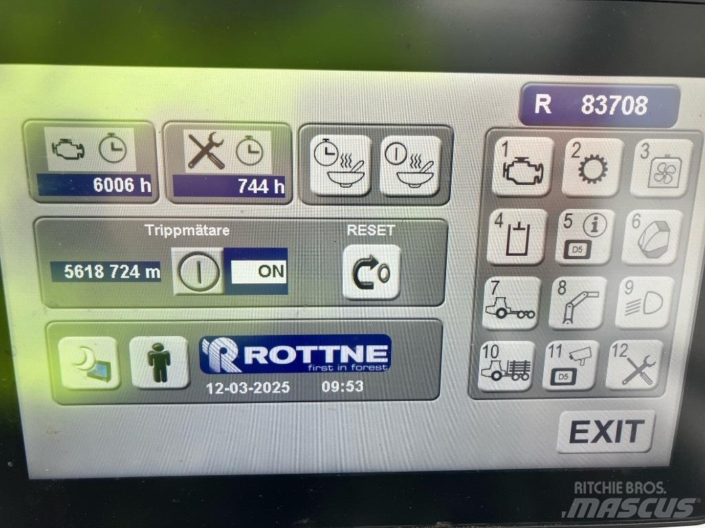 Rottne F13D Lesné traktory