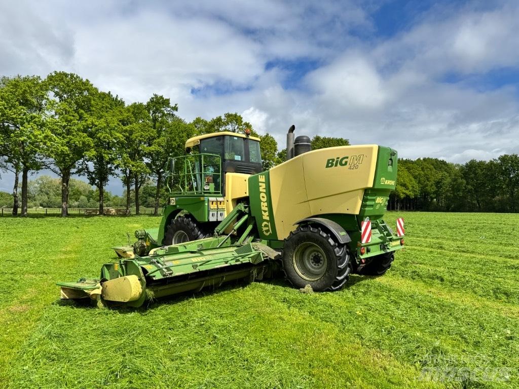 Krone Big M 420 CV Žacie stroje