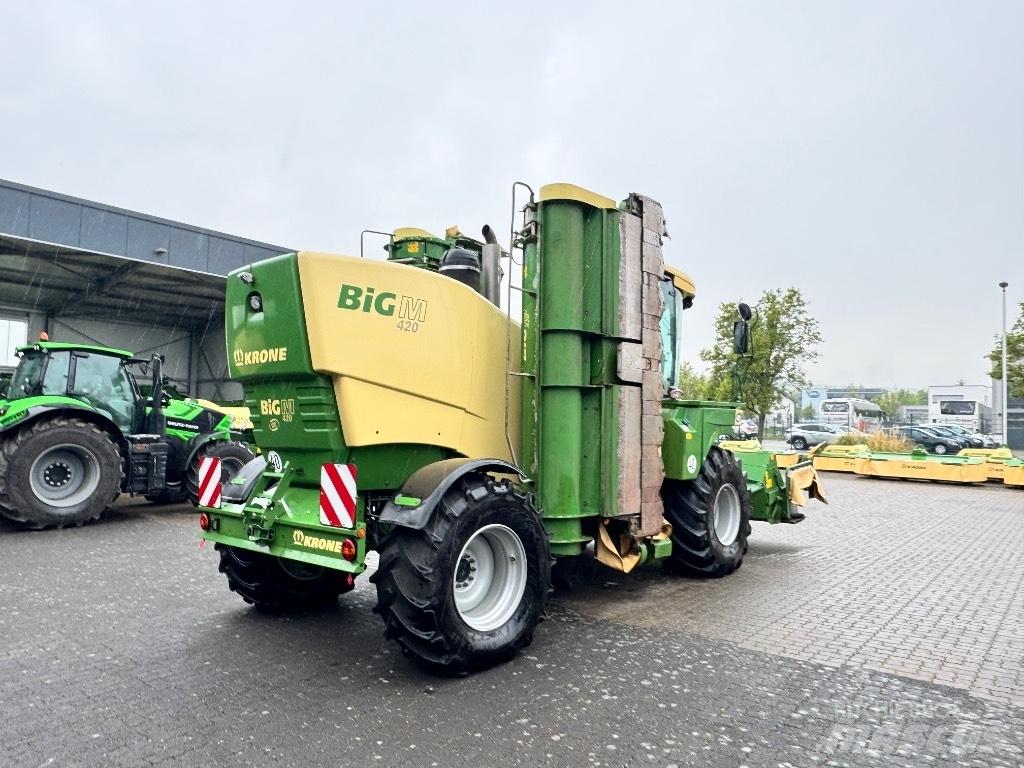 Krone Big M 420 CV Žacie stroje