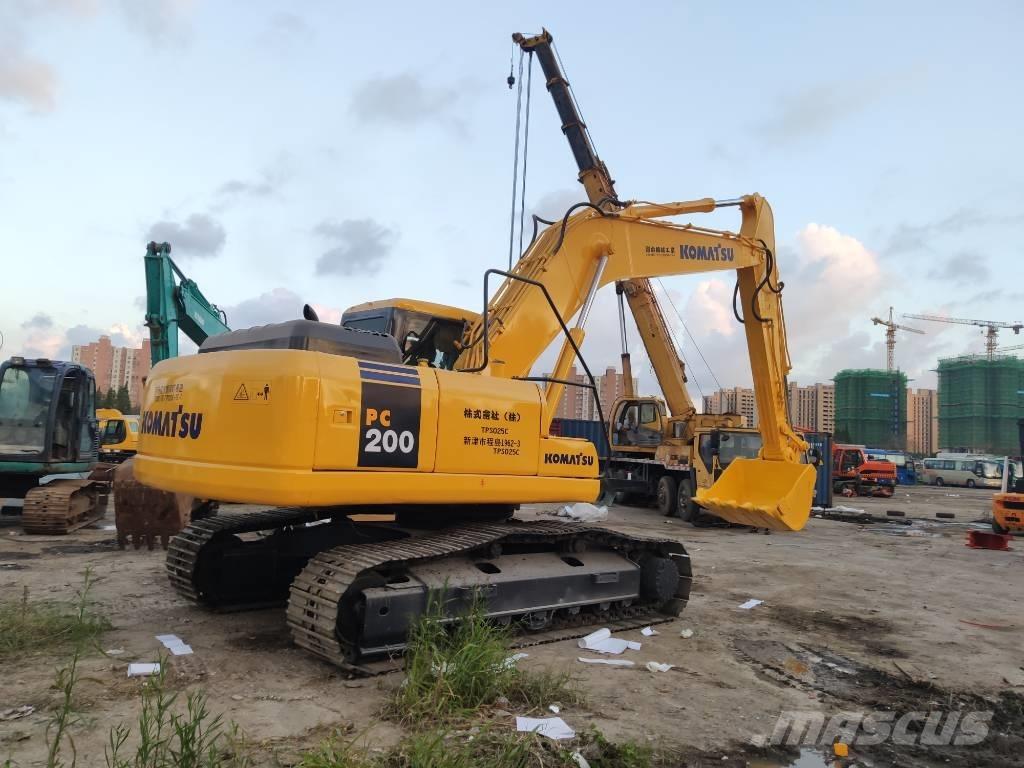 Komatsu PC 200-7 Midi rýpadlá 7 t - 12 t