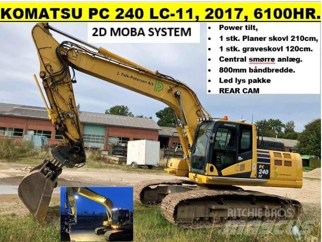 Komatsu PC 240 LC-11 Pásové rýpadlá