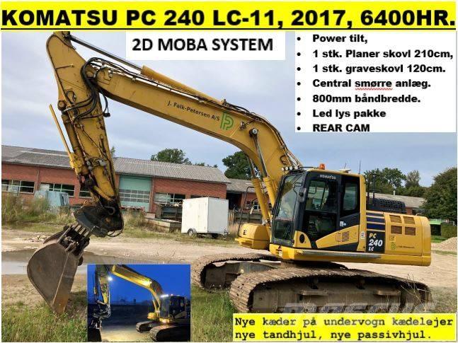 Komatsu PC 240 LC-11 Pásové rýpadlá