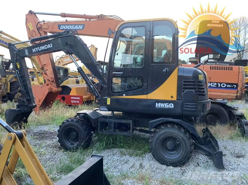 Hyundai R60W HW Kolesové rýpadlá