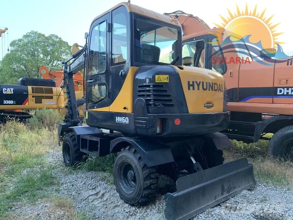 Hyundai R60W HW Kolesové rýpadlá