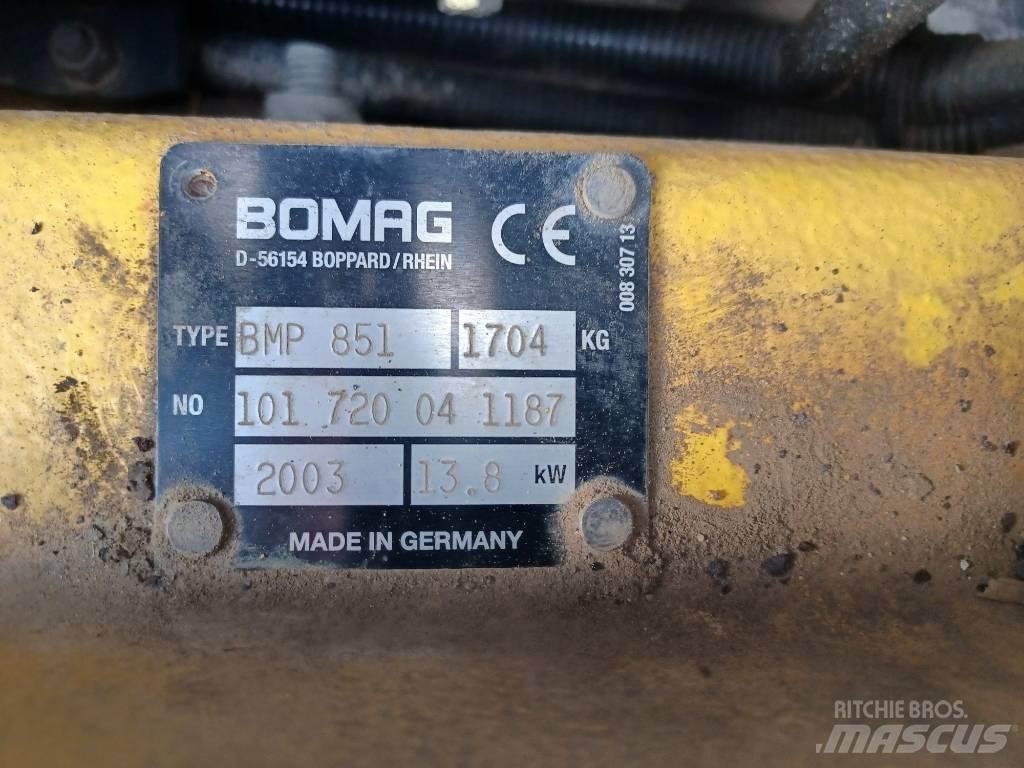 Bomag BMP 851 Pôdne kompaktory