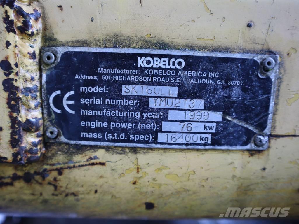 Kobelco SK 160 LC Pásové rýpadlá