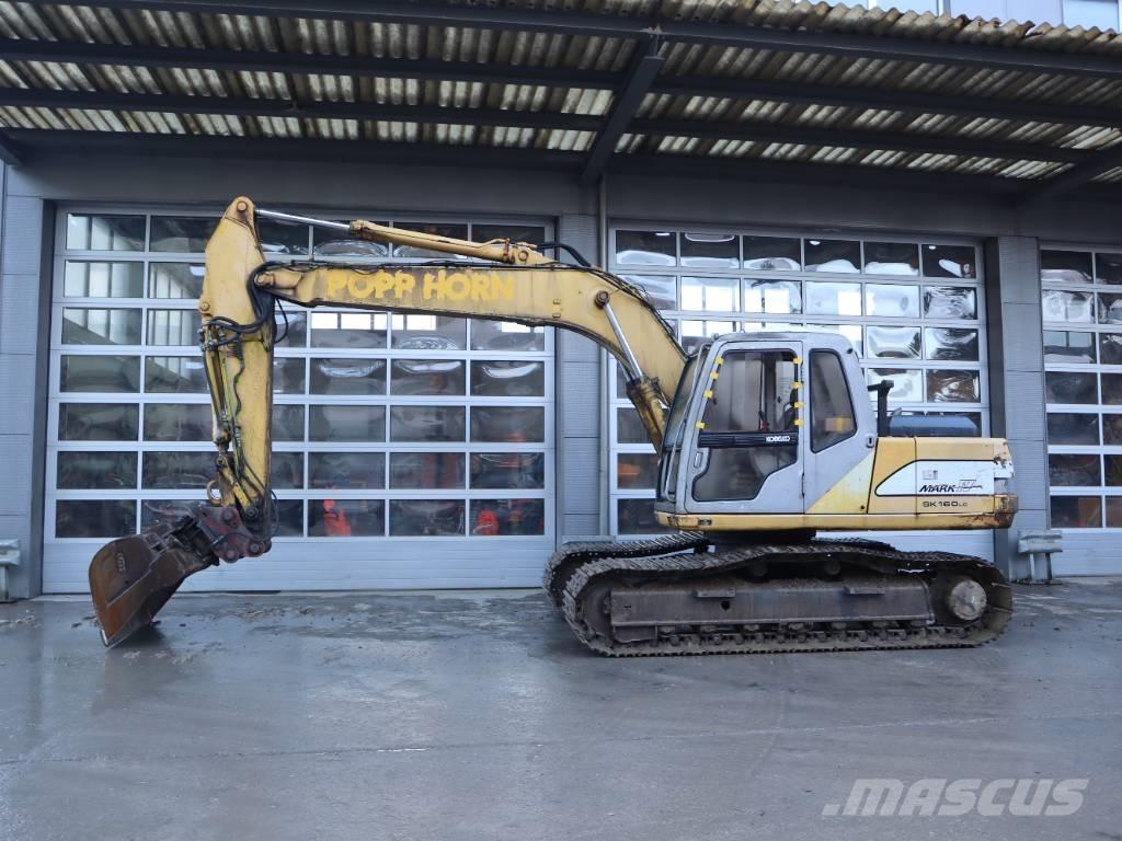 Kobelco SK 160 LC Pásové rýpadlá