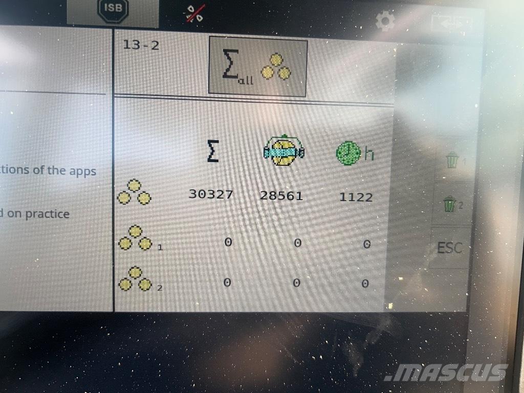 Krone CF1550XC Lisy na okrúhle balíky