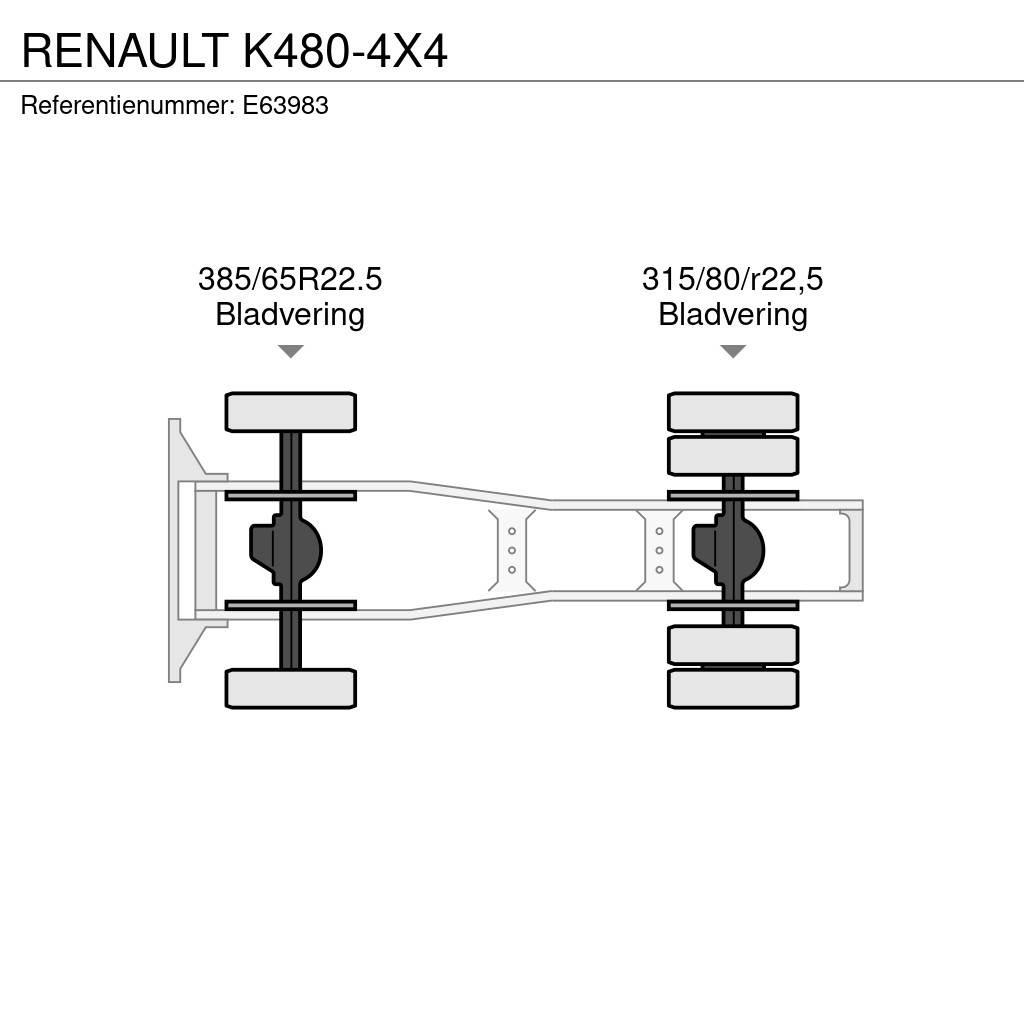 Renault K480-4X4 Ťahače