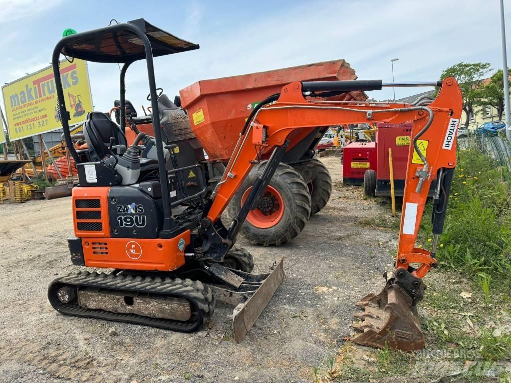 Hitachi ZX19U-5 Mini rýpadlá < 7t