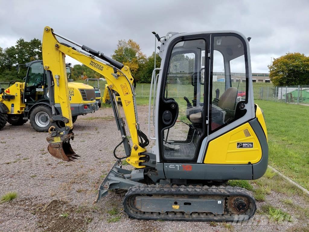 Wacker Neuson ET18 Pásové rýpadlá