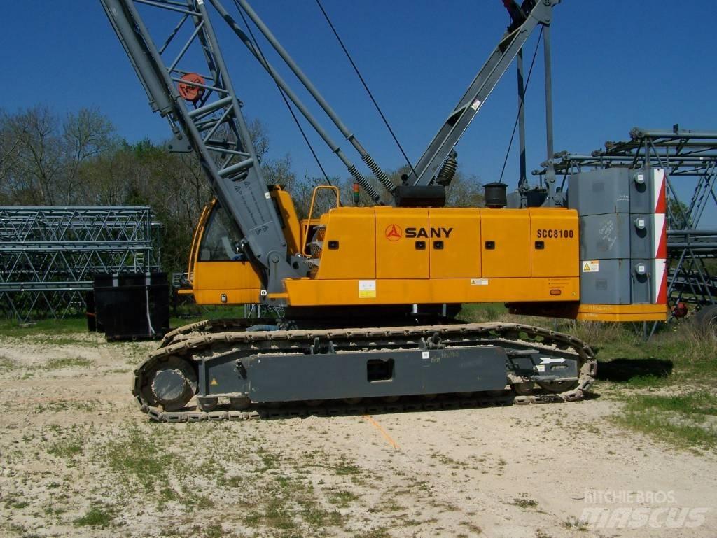Sany SCC 8100 Pásové žeriavy