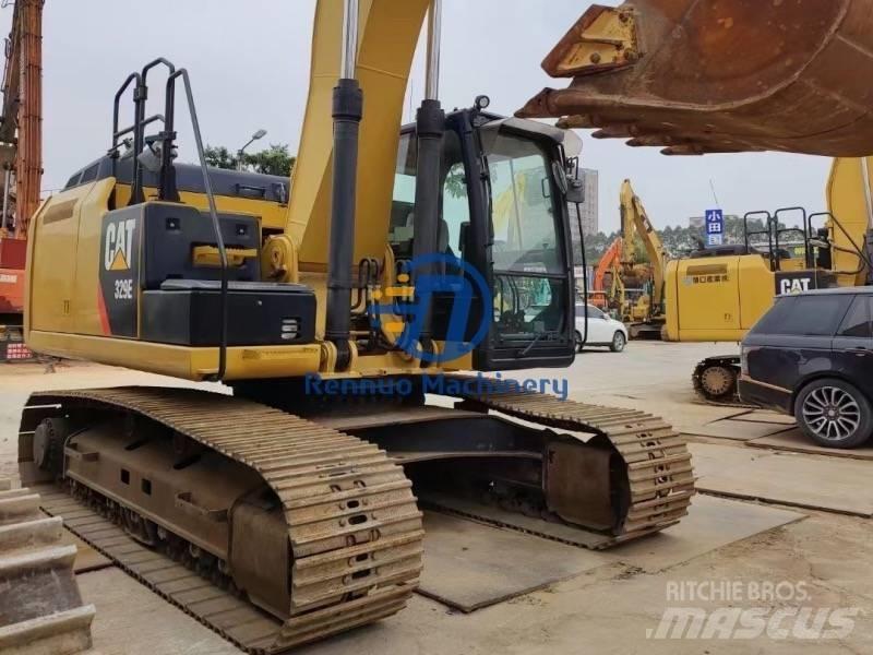 CAT 329E Pásové rýpadlá