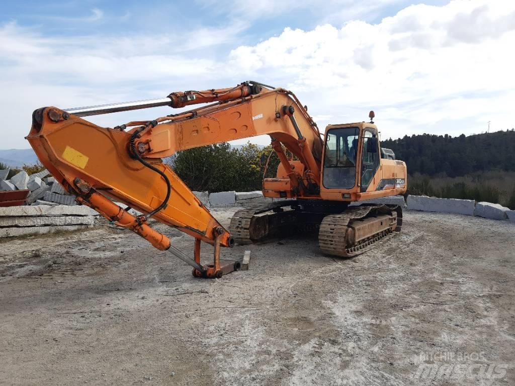 Daewoo DX340 LC V Pásové rýpadlá