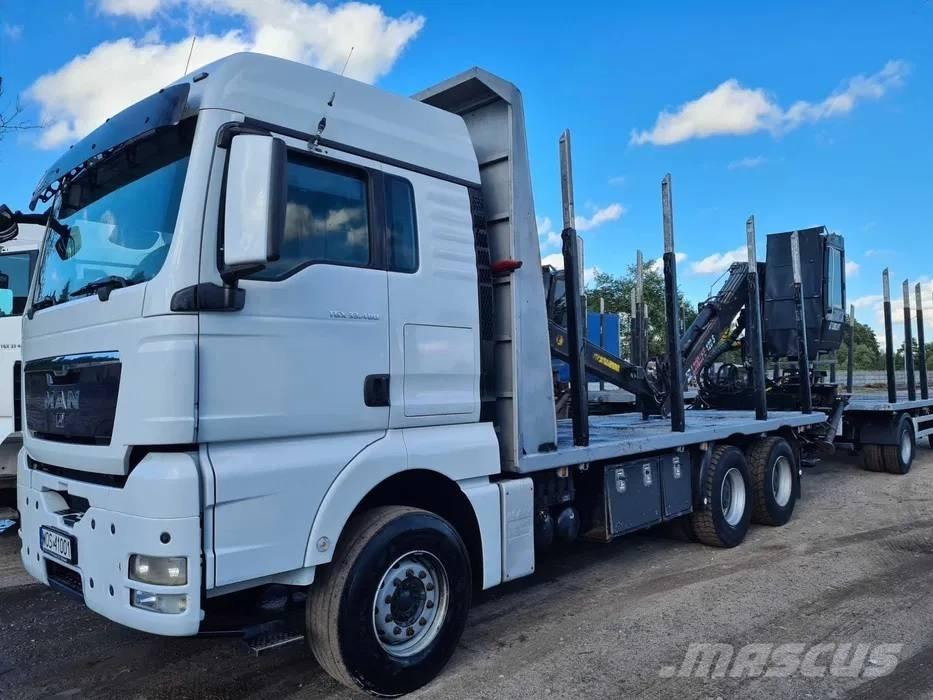 MAN TGX 33.580 Autožeriavy, hydraulické ruky