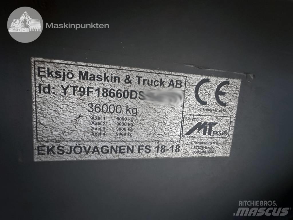  Eksjövagnen FS 18-18 Prívesy na drevnú štiepku