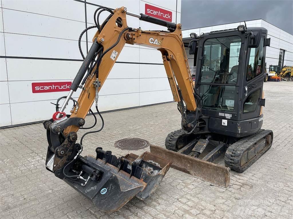 CASE CX26C Kolesové rýpadlá