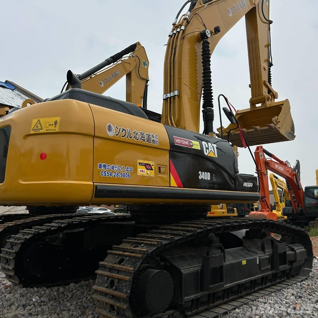 CAT 340D2L Pásové rýpadlá