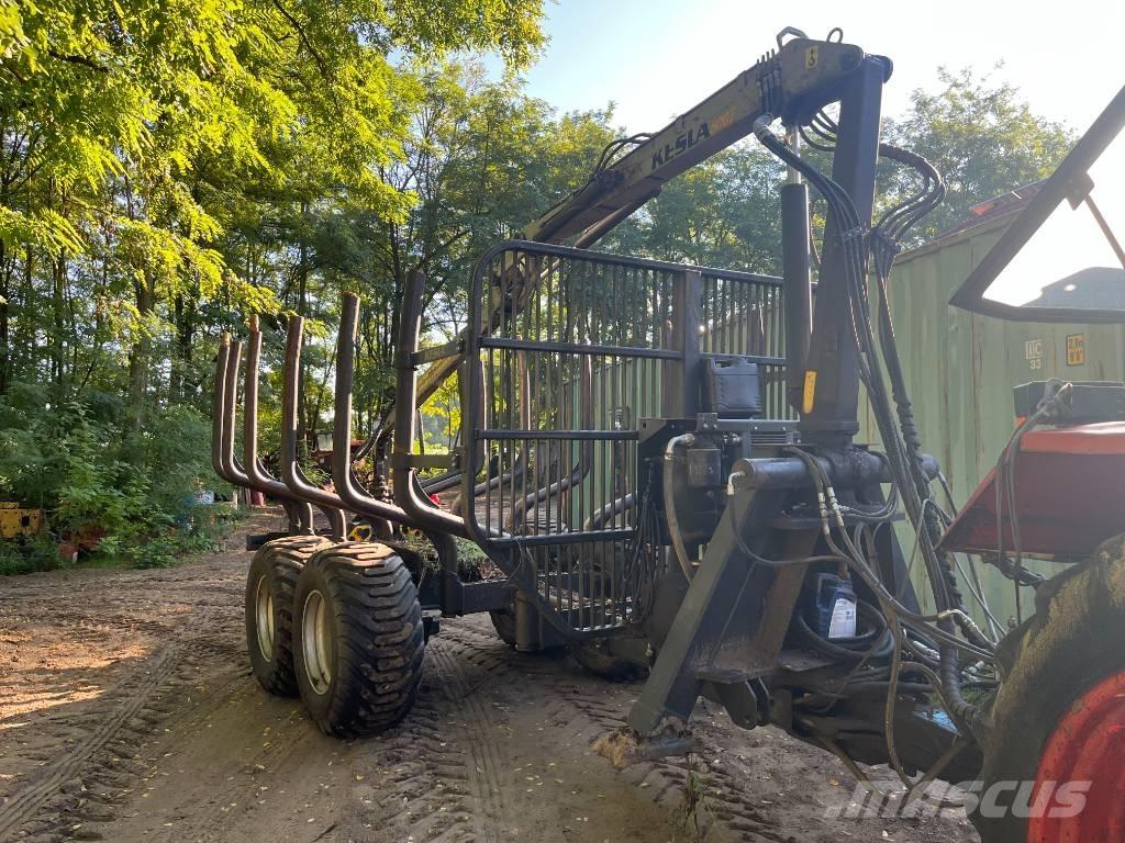 Kesla 122HD Lesnícke prívesy