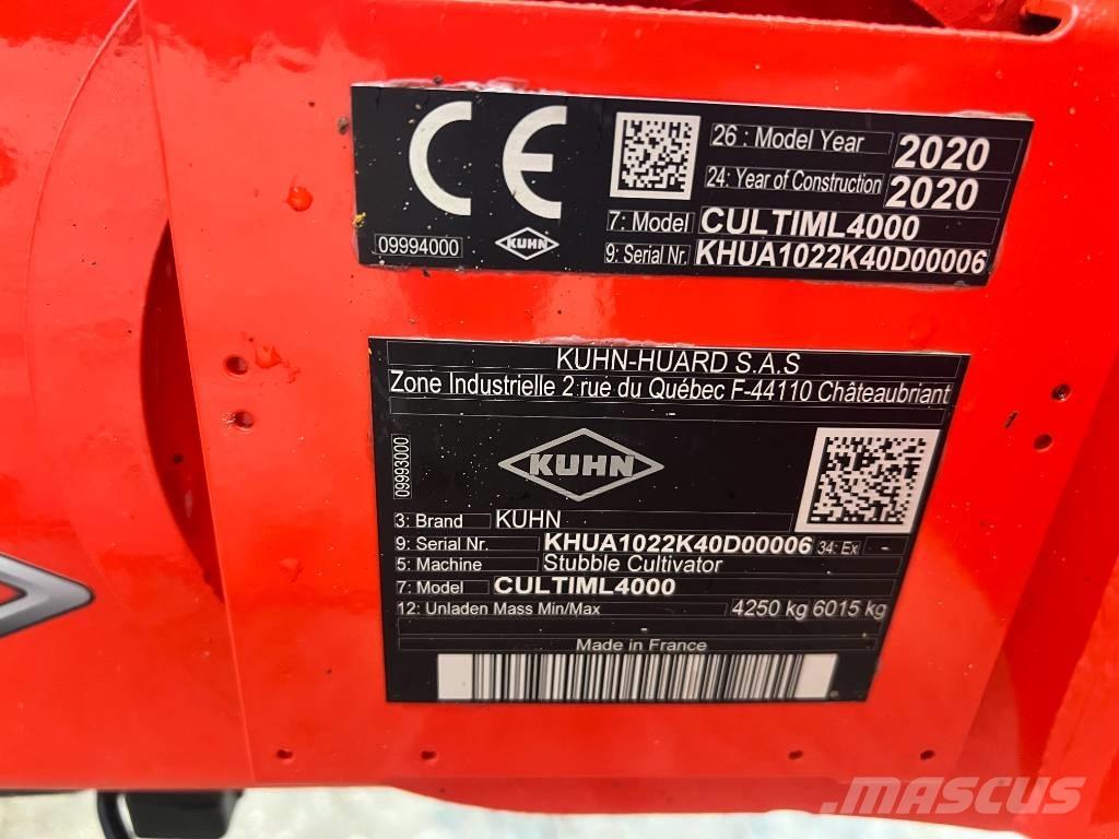 Kuhn CULTIM L4000 Kultivátory