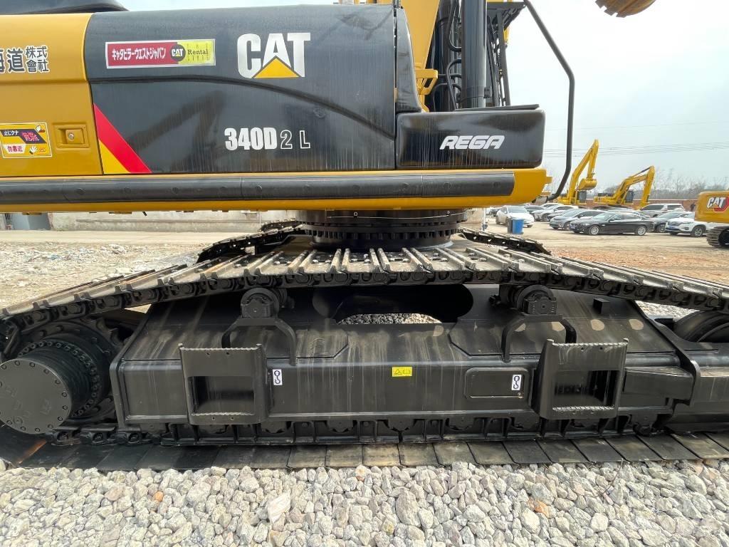 CAT 340 Pásové rýpadlá
