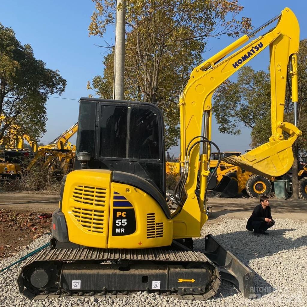 Komatsu PC 55 Pásové rýpadlá