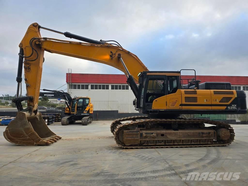 Hyundai HX 520 L Pásové rýpadlá