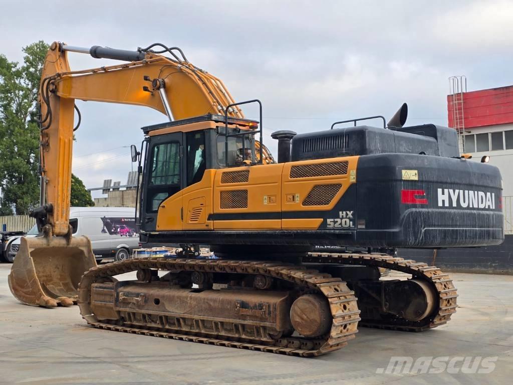 Hyundai HX 520 L Pásové rýpadlá