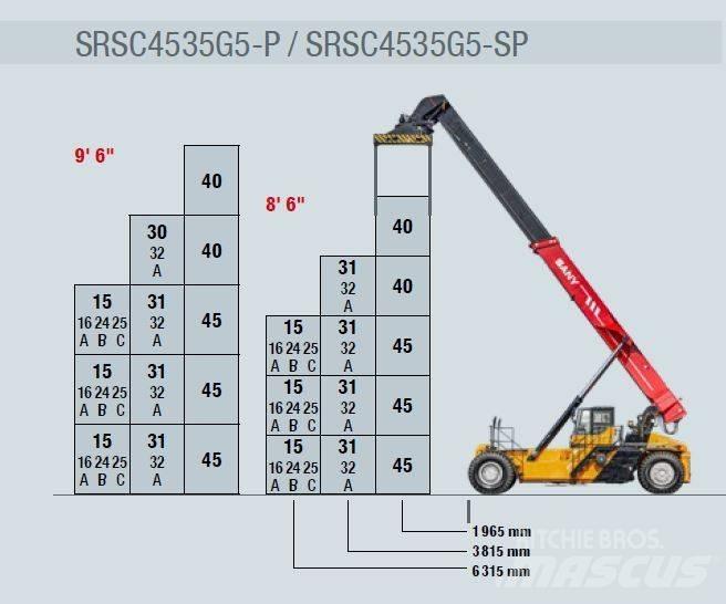 Sany SRSC4535G5-SP Prekladače kontajnerov