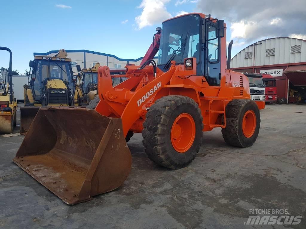 Doosan 160 v Čelné nakladače a rýpadlá