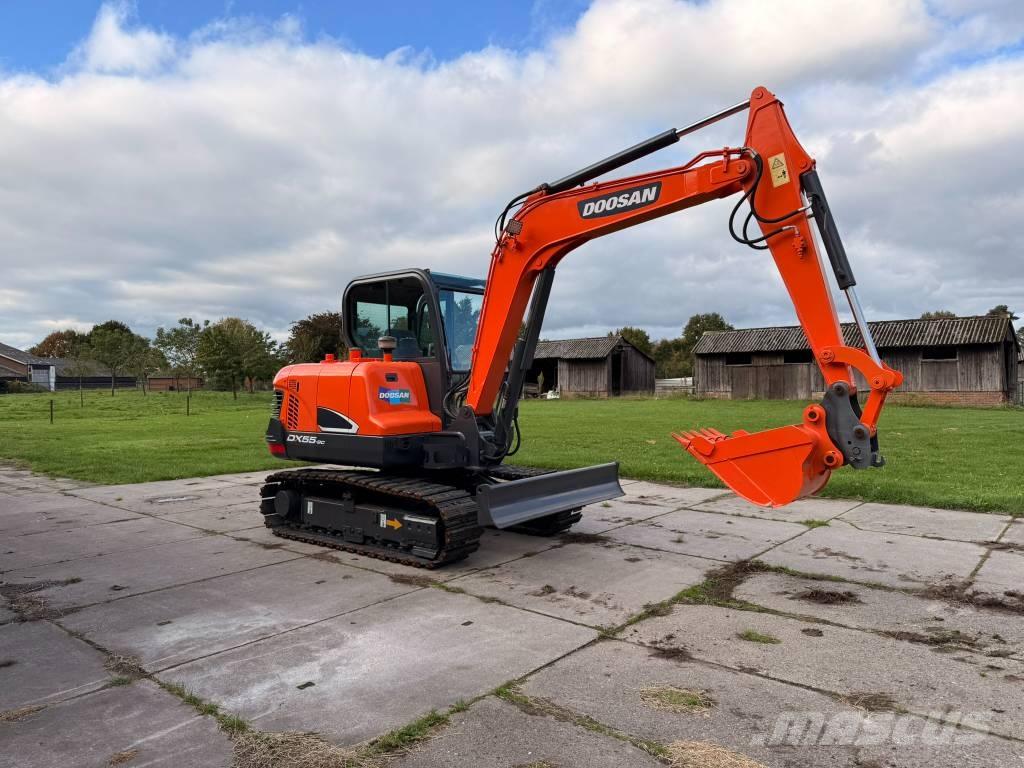 Doosan DX 55-9 C Mini rýpadlá < 7t