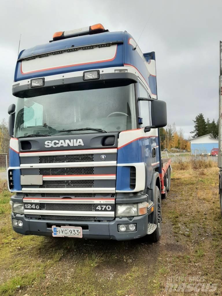 Scania R 124 Autožeriavy, hydraulické ruky