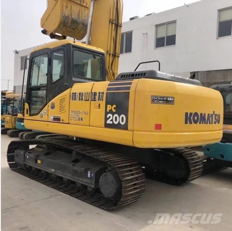 Komatsu pc200-7 Pásové rýpadlá