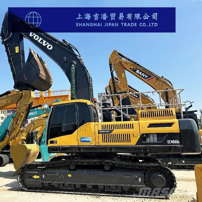 Volvo EC 480 D Pásové rýpadlá