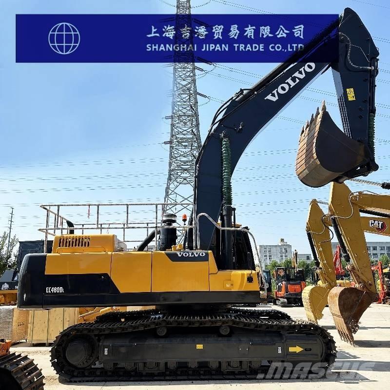 Volvo EC 480 D Pásové rýpadlá