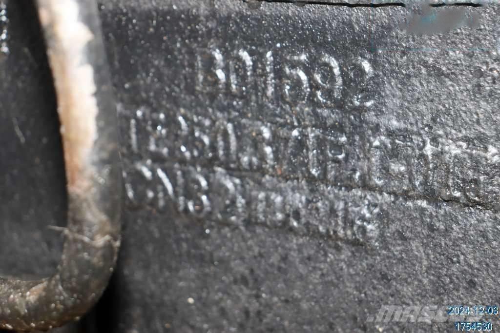 Foton TE Podvozky a zavesenie kolies