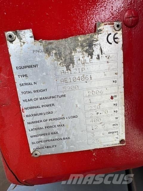 Haulotte HA 12 IP Kĺbové plošiny