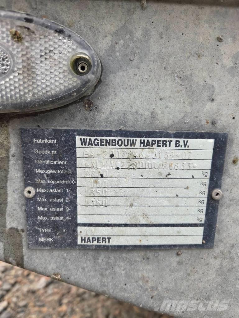 Hapert TA Ľahké prívesy do 3500 kg