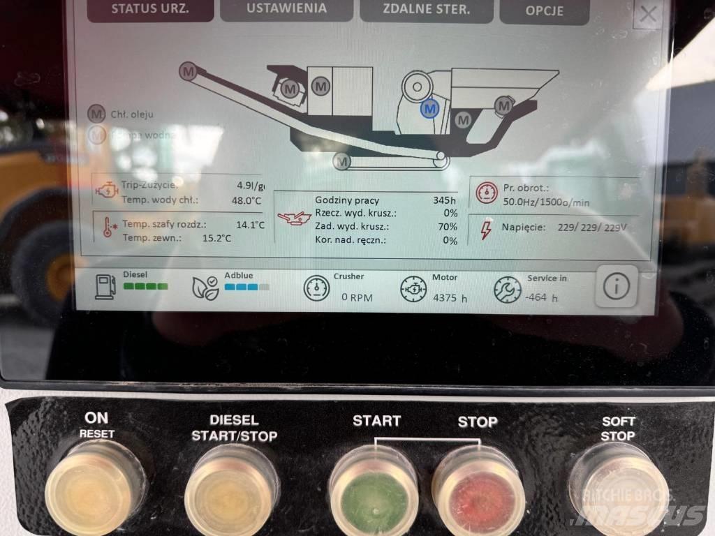 SBM Jawmax 400 Mobilné drviče