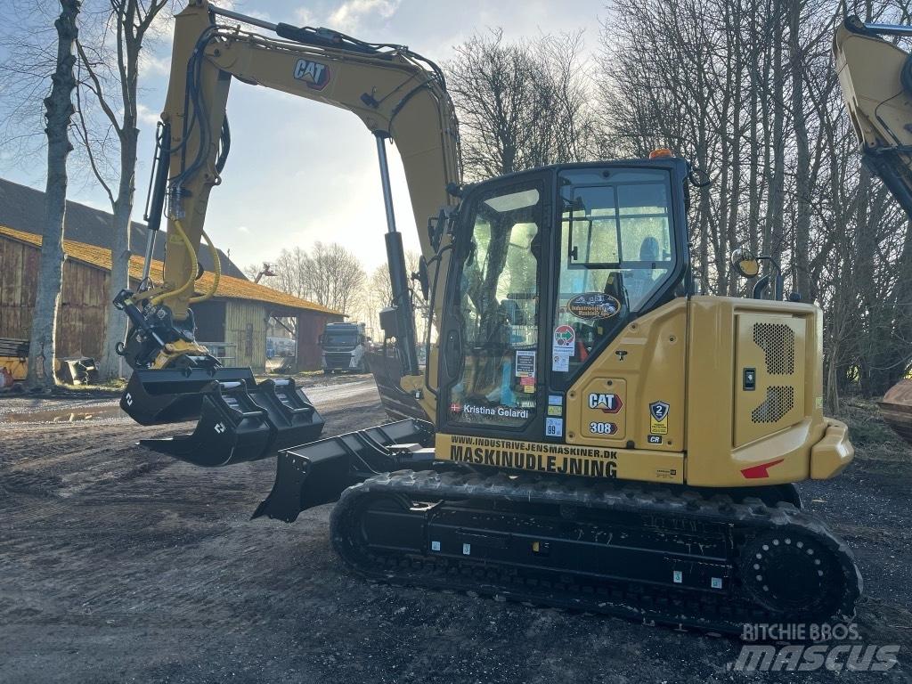 CAT 308 Midi rýpadlá 7 t - 12 t
