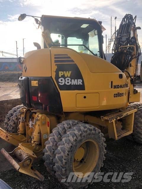 Komatsu PW 98 MR Kolesové rýpadlá