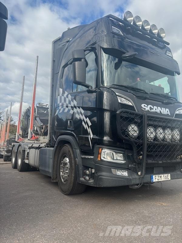 Scania R650B6X4NB Nákladné vozidlá na prepravu dreva