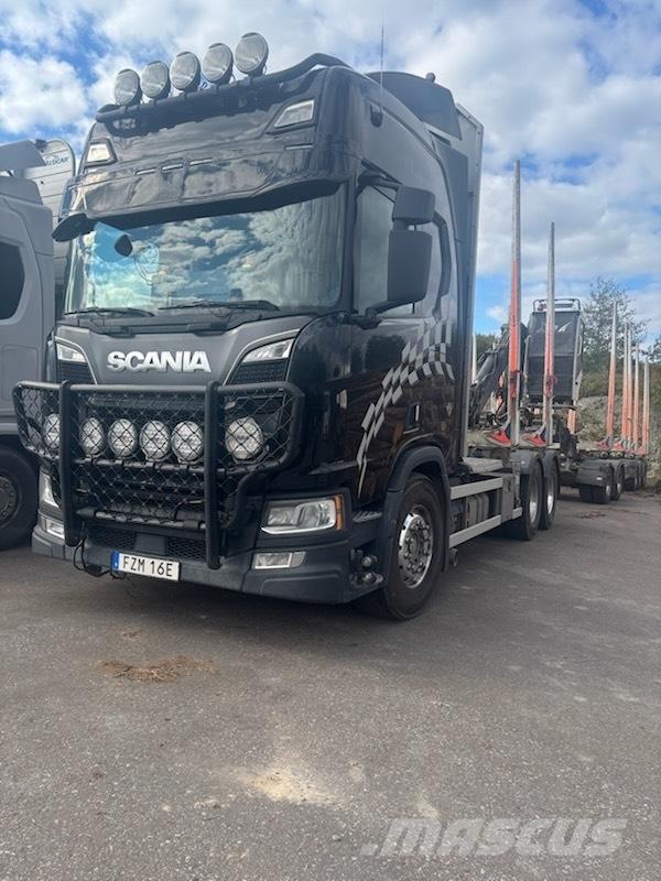 Scania R650B6X4NB Nákladné vozidlá na prepravu dreva